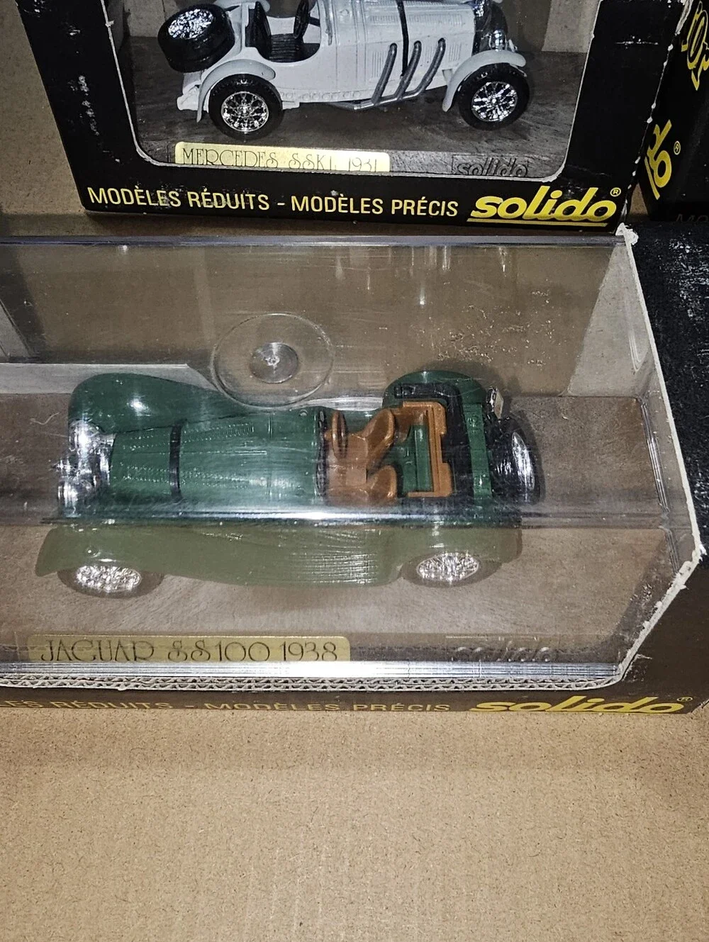 Vintage Solido Age d'Or die cast France 1/43 scale Mercedes Talbot Jaguar Royce